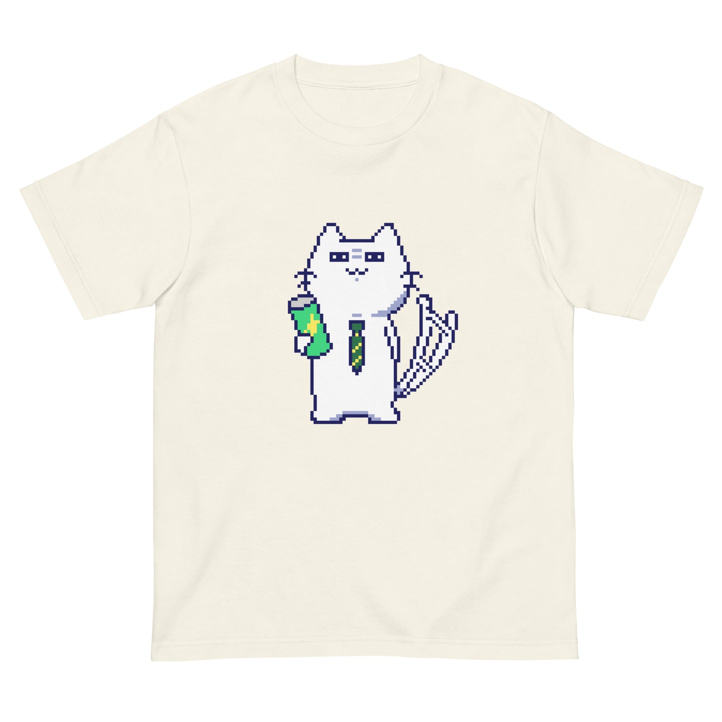 ゲーミング激務猫(不機嫌) Tシャツ