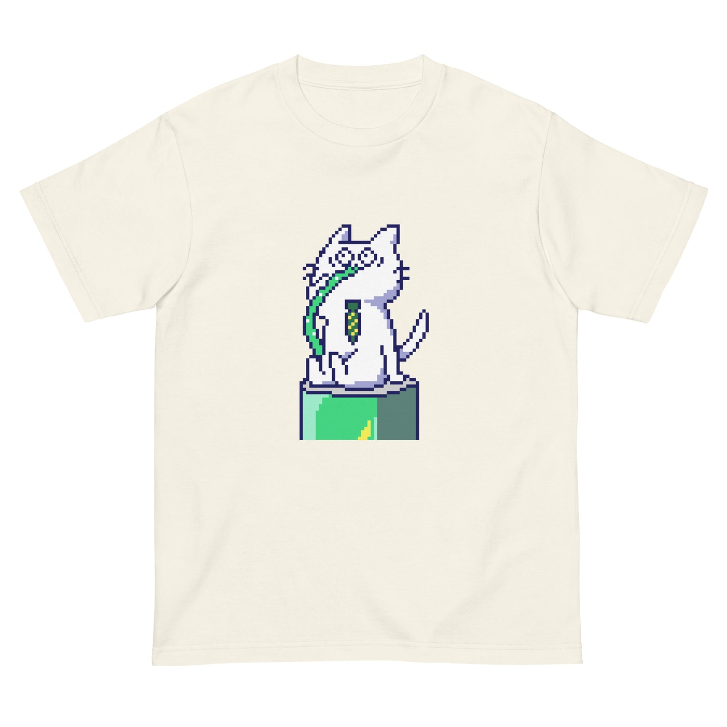 ゲーミング激務猫(直飲み)Tシャツ