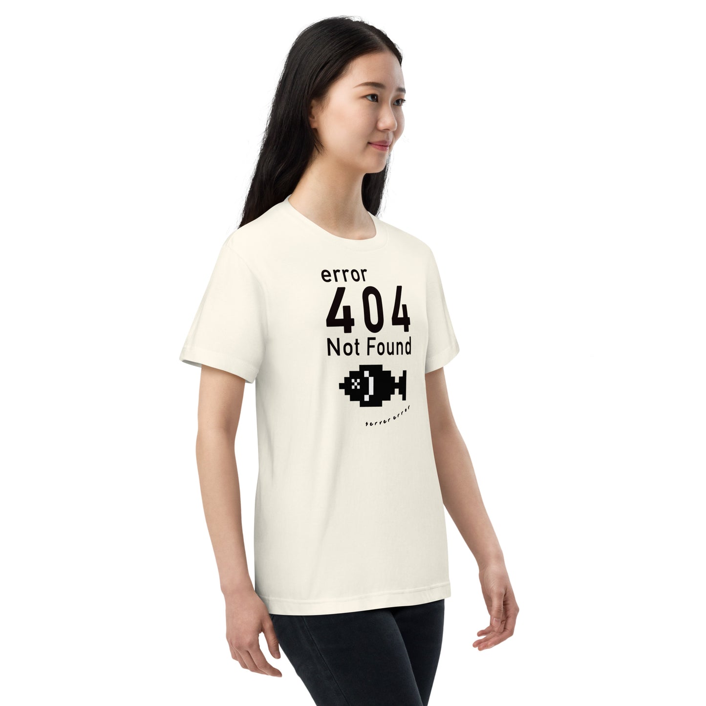 404 not found 鯖こみ(ドット) Tシャツ