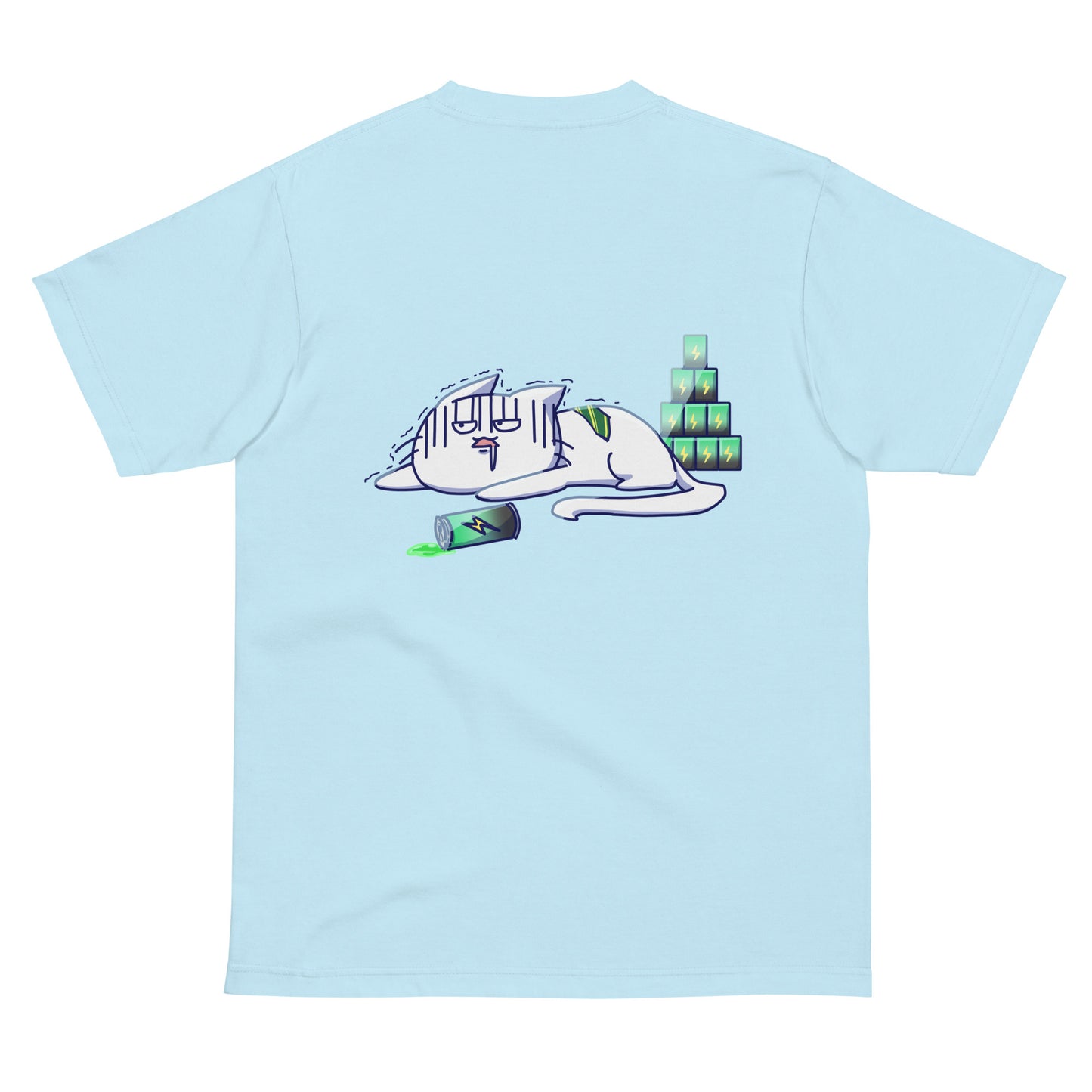 激務猫×こっつん商店Tシャツ