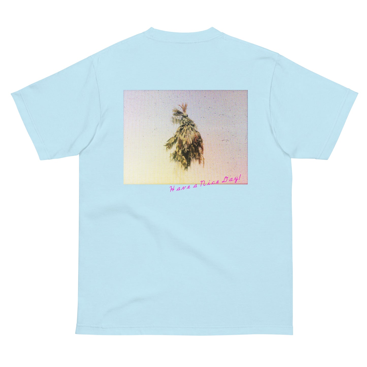 【バックプリント】Botanical photo Tシャツ