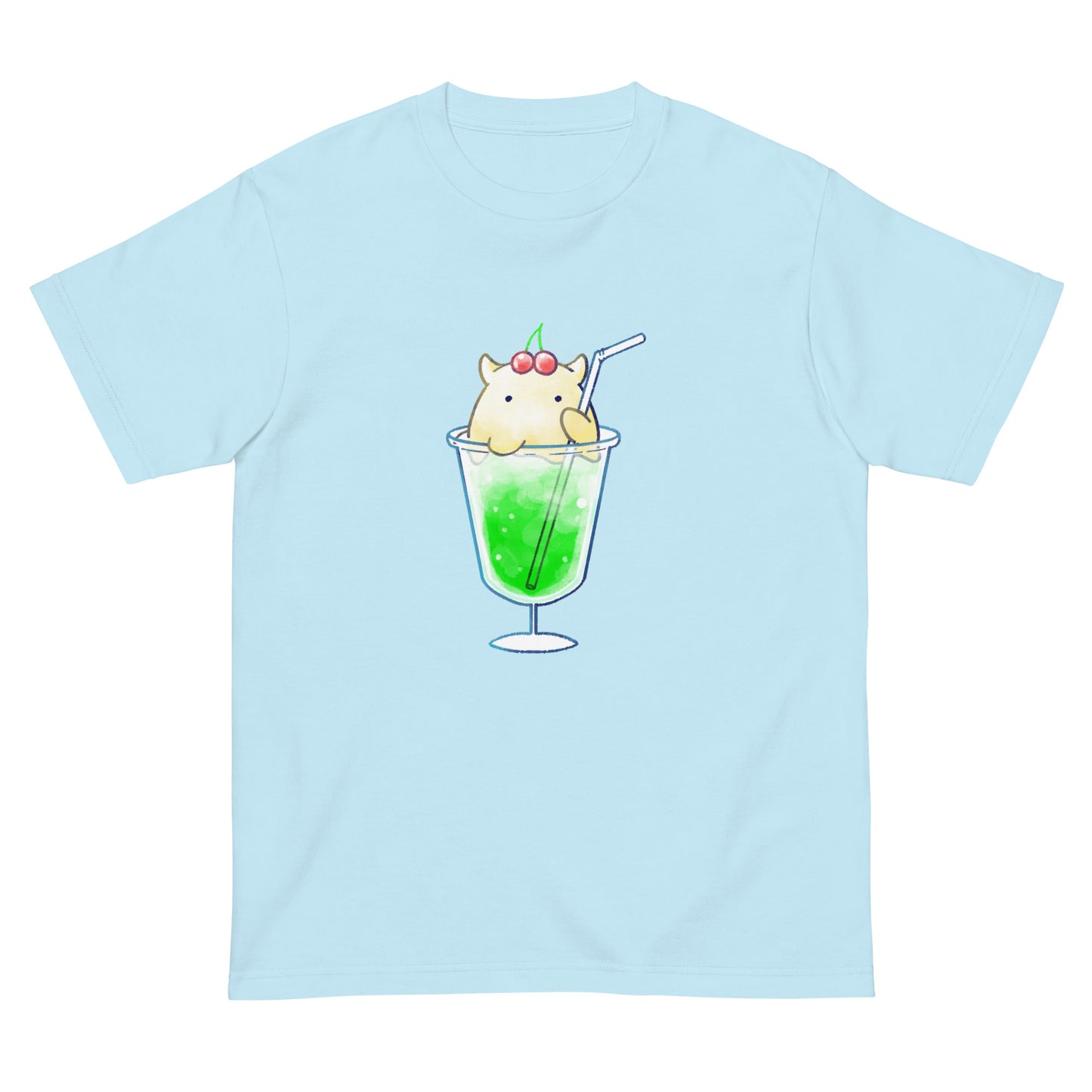 めんだこクリームソーダTシャツ