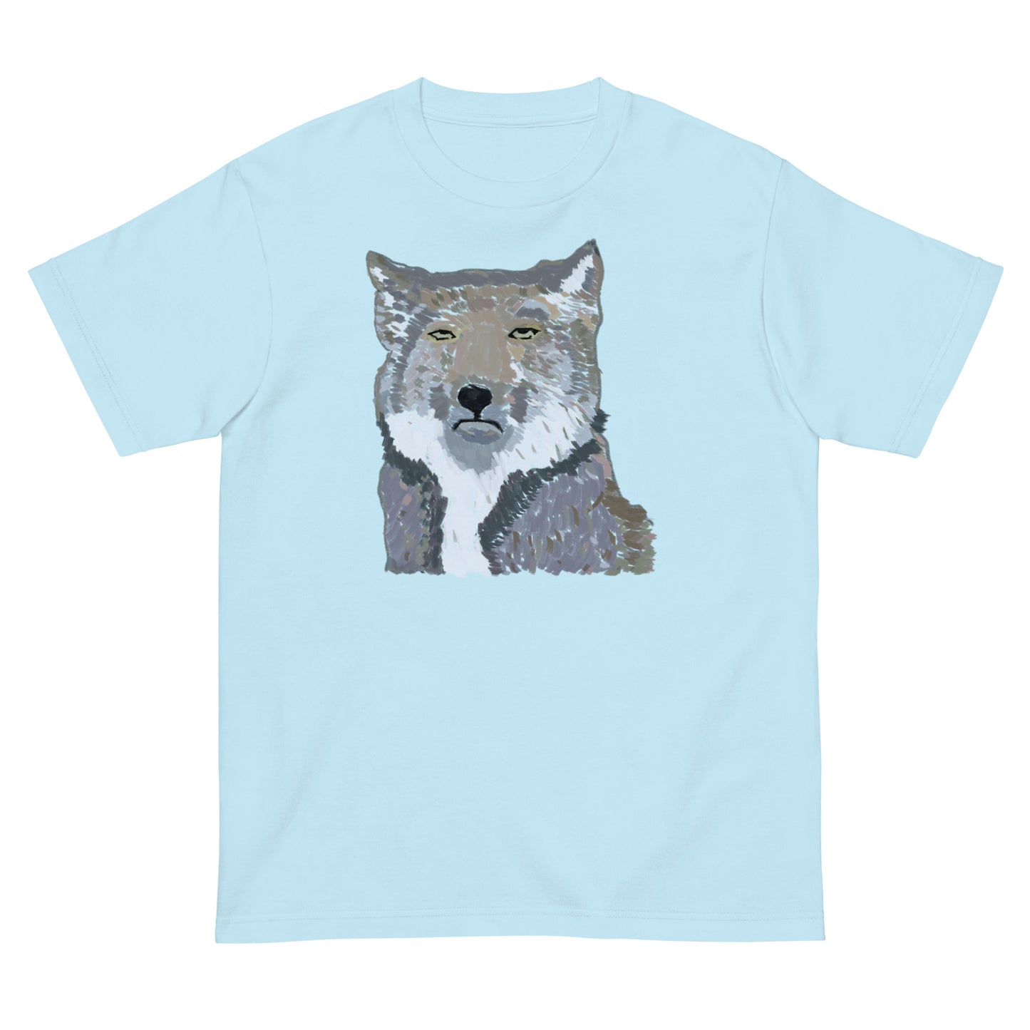 チベットスナギツネ 半袖Tシャツ(名前なし)