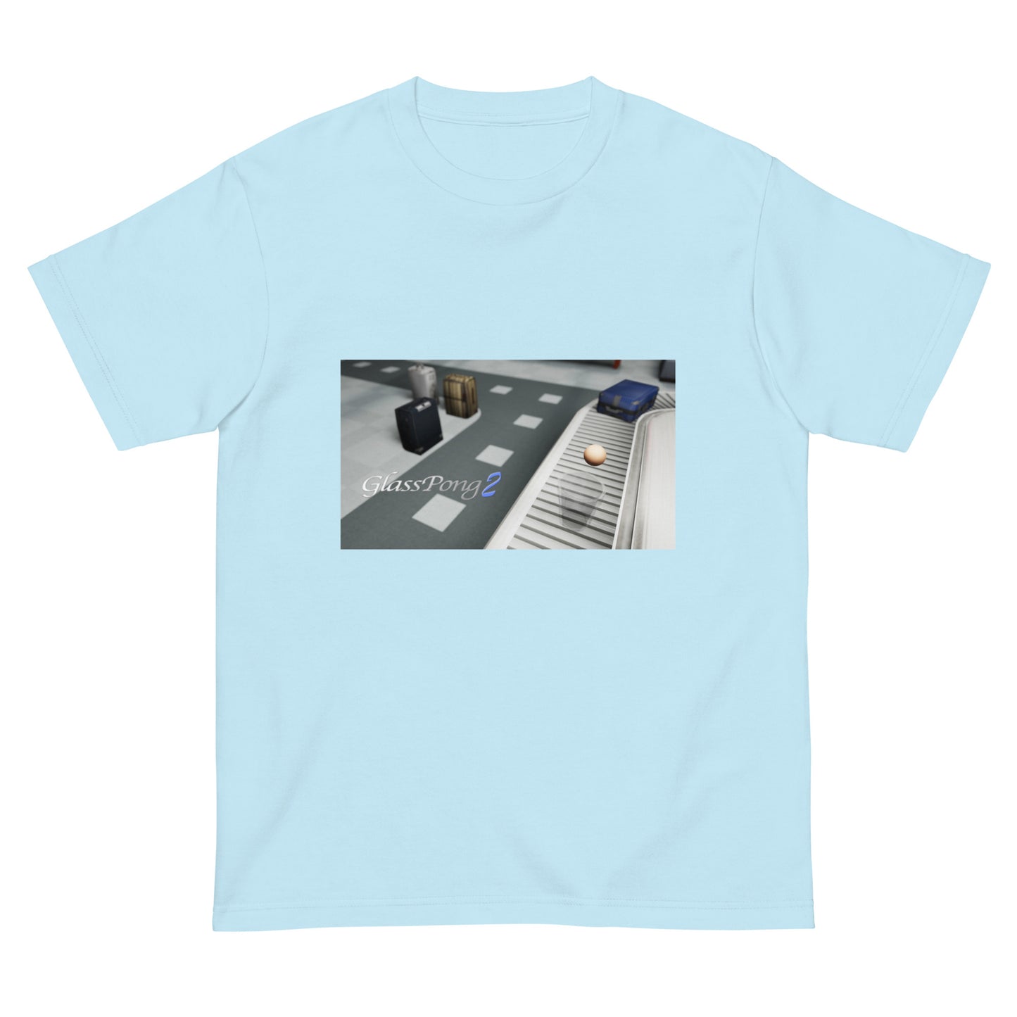 GlassPong2 Airport T-shirts
