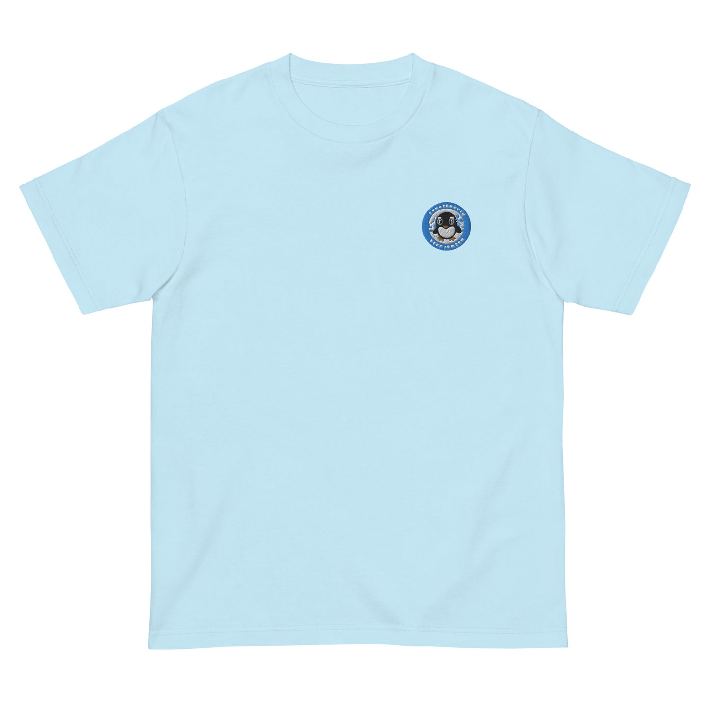 ふくぺんぎん ワンポイントエンブレム 泣シリーズ半袖Tシャツ