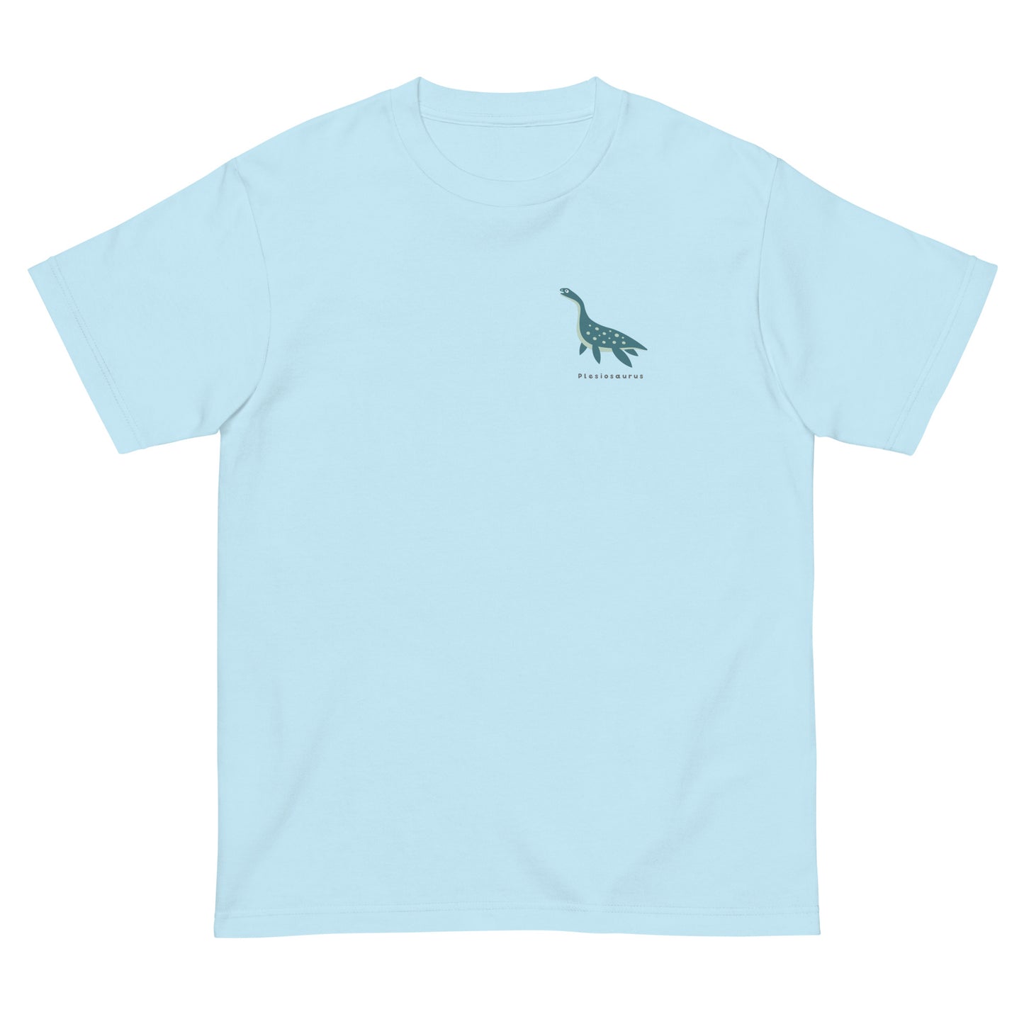 プレシオサウルス柄(恐竜) Tシャツ