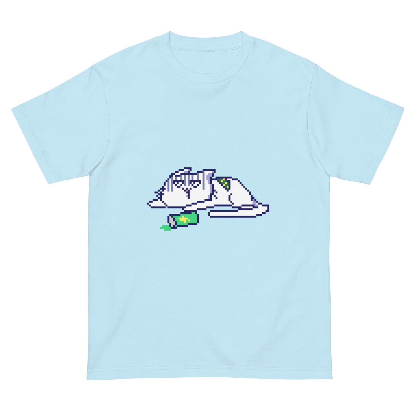 ゲーミング激務猫 (ダウン中) Tシャツ