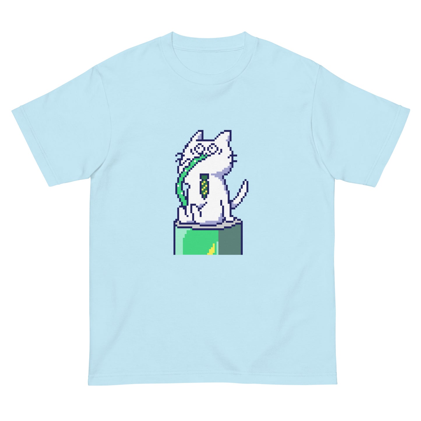 ゲーミング激務猫(直飲み)Tシャツ