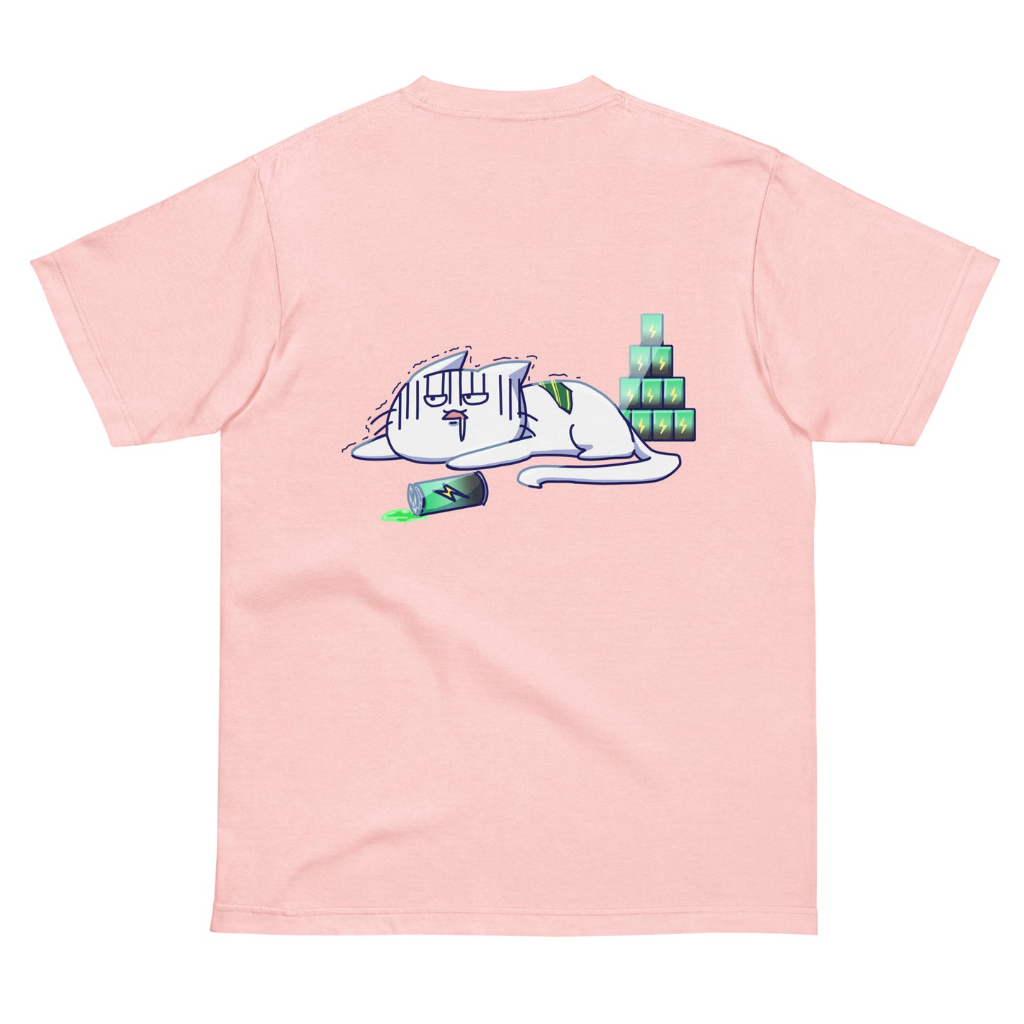 激務猫×こっつん商店Tシャツ