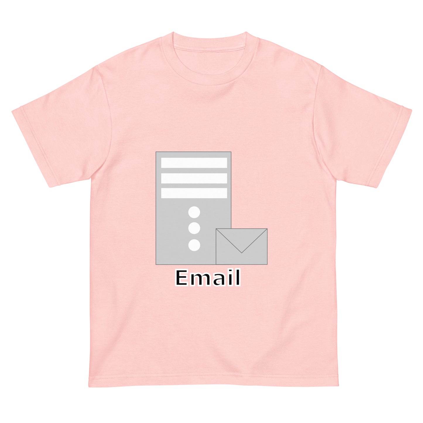 メールサーバアイコン全面 エンジニアTシャツ