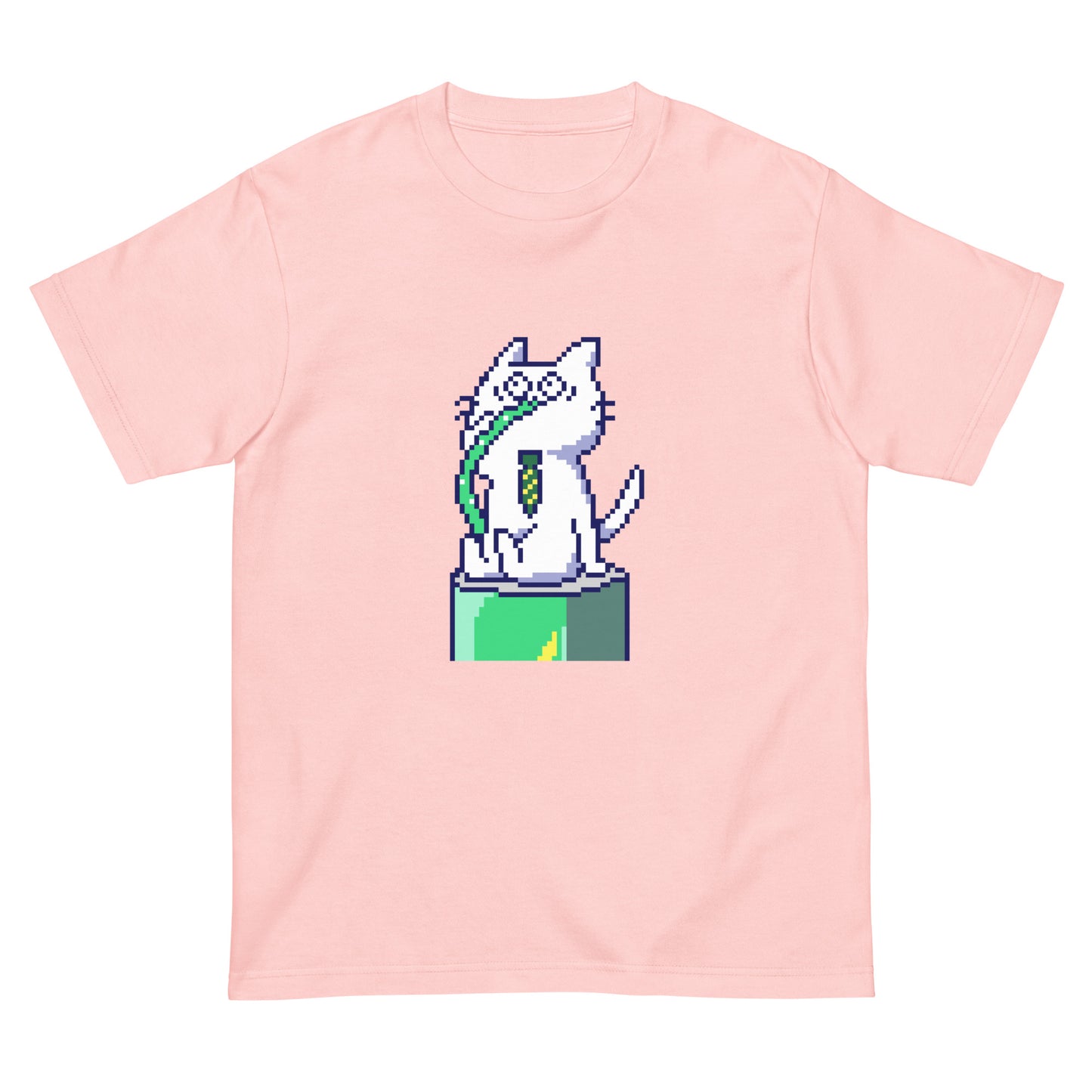 ゲーミング激務猫(直飲み)Tシャツ