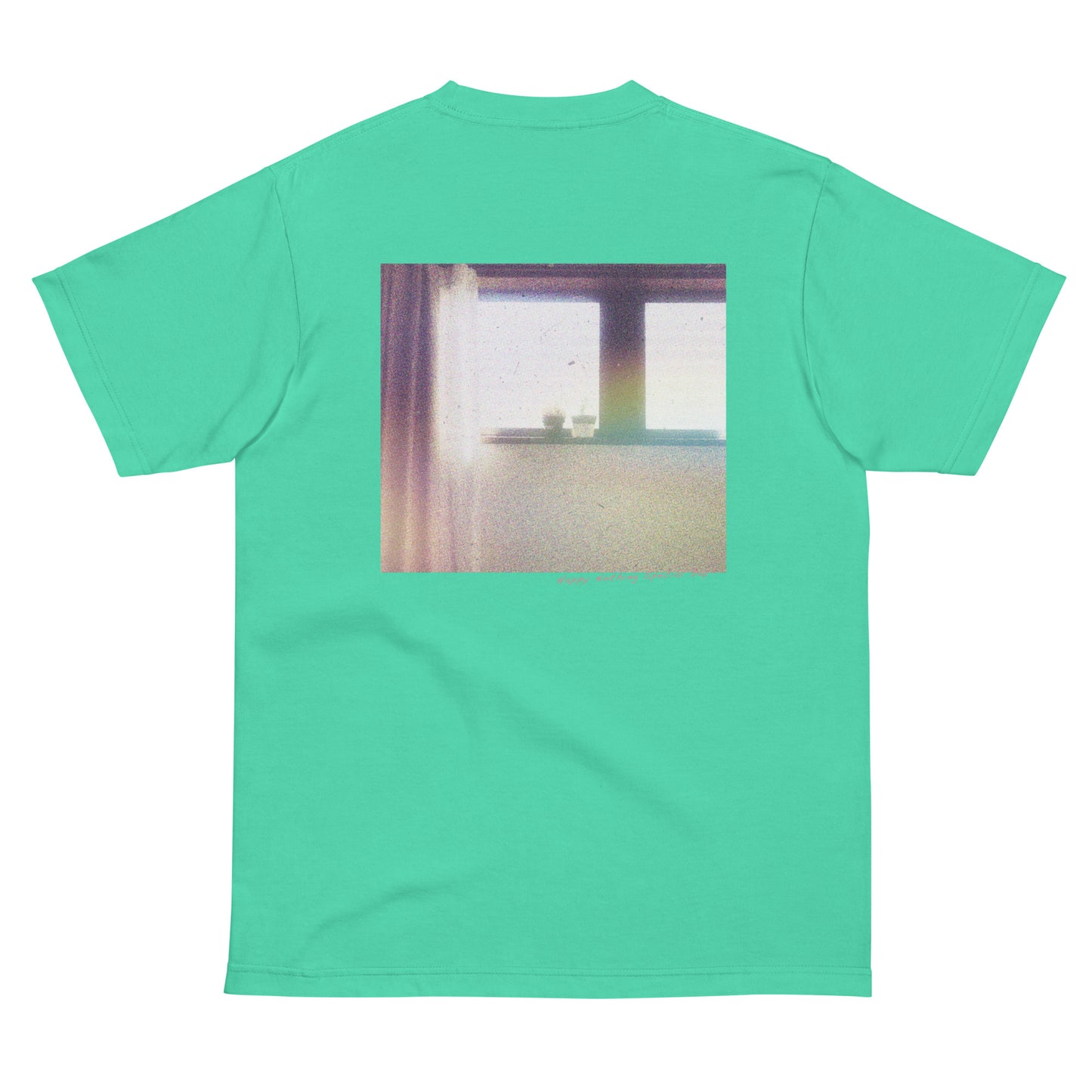 【バックプリント】Happy nothing special day! photo Tシャツ