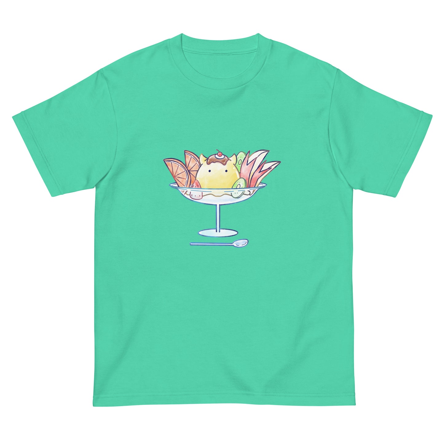 めんだこプリンアラモード Tシャツ