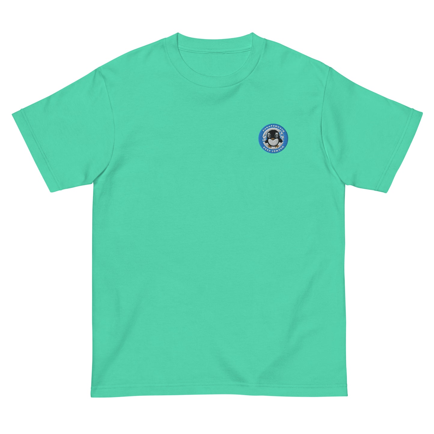 ふくぺんぎん ワンポイントエンブレム 泣シリーズ半袖Tシャツ