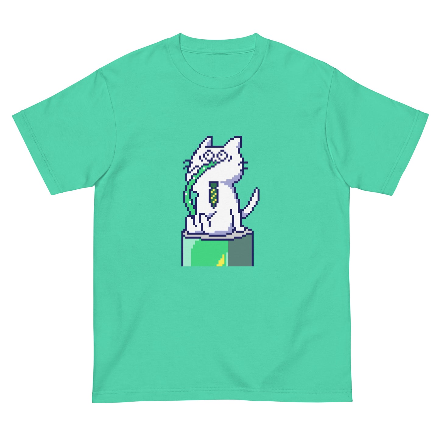 ゲーミング激務猫(直飲み)Tシャツ