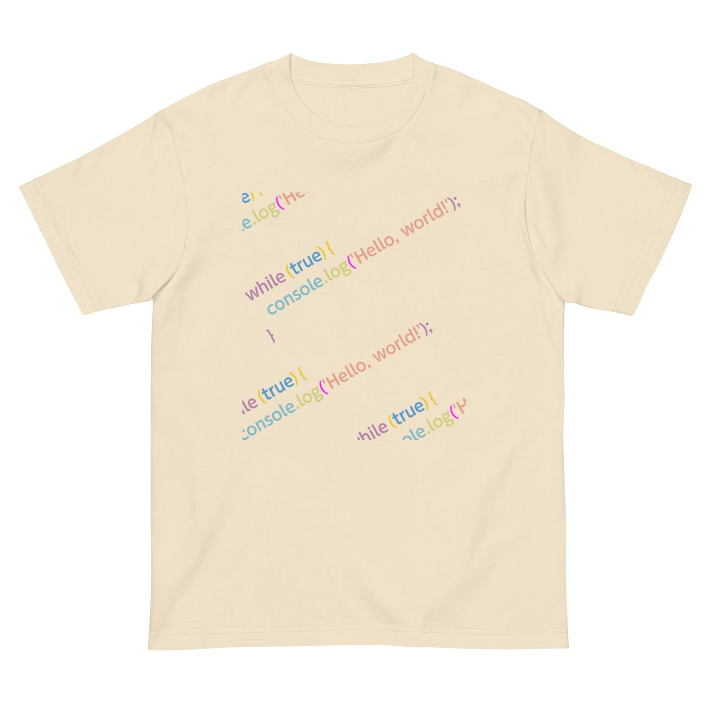 何故かブラウザが固まったTシャツ。