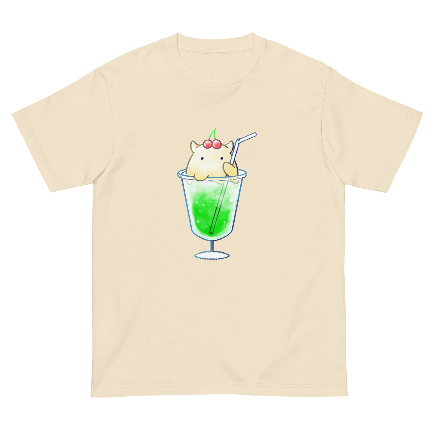 めんだこクリームソーダTシャツ