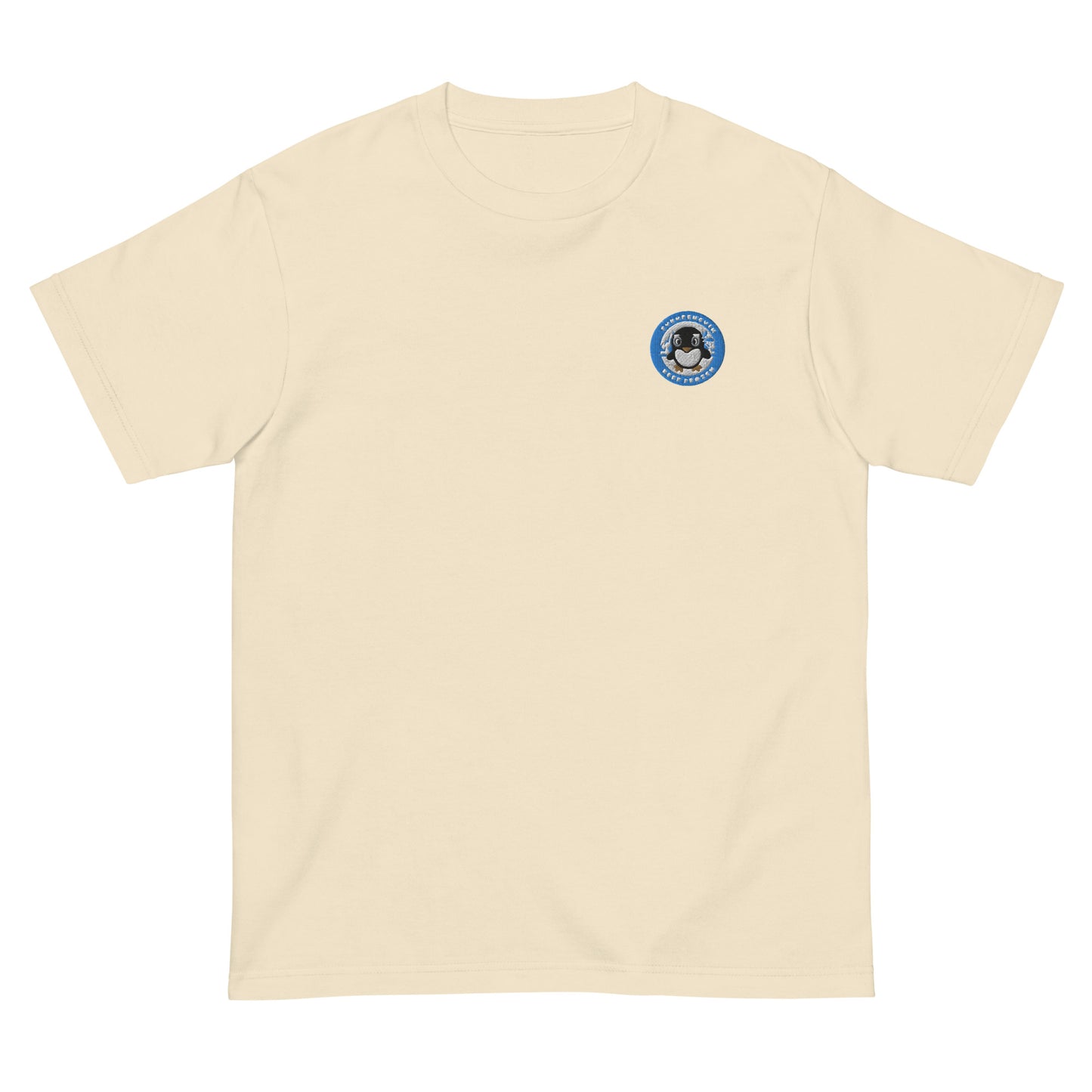 ふくぺんぎん ワンポイントエンブレム 泣シリーズ半袖Tシャツ