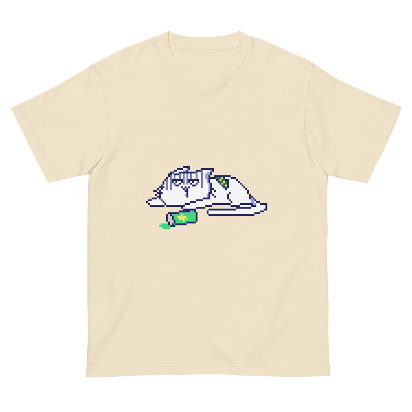 ゲーミング激務猫 (ダウン中) Tシャツ