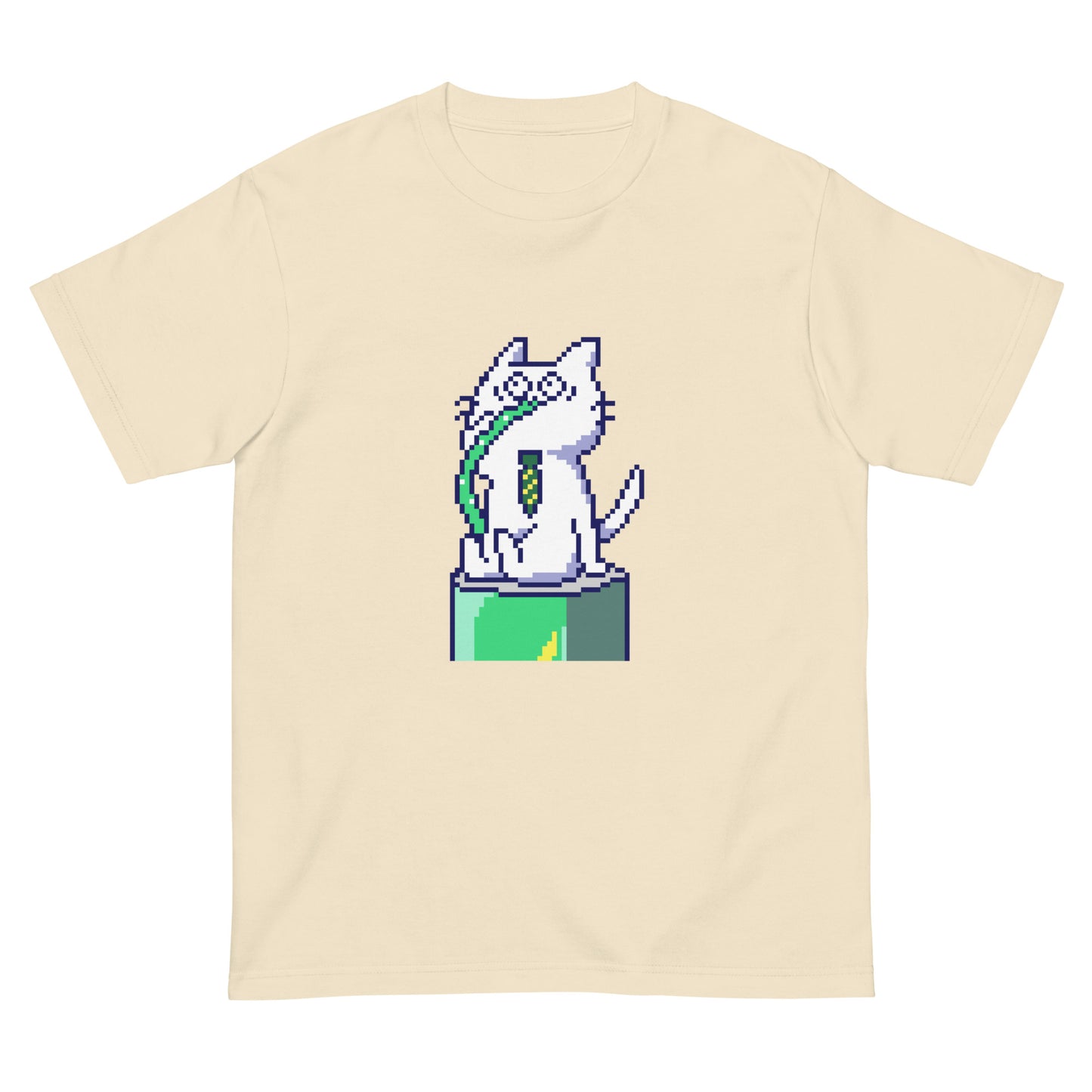ゲーミング激務猫(直飲み)Tシャツ