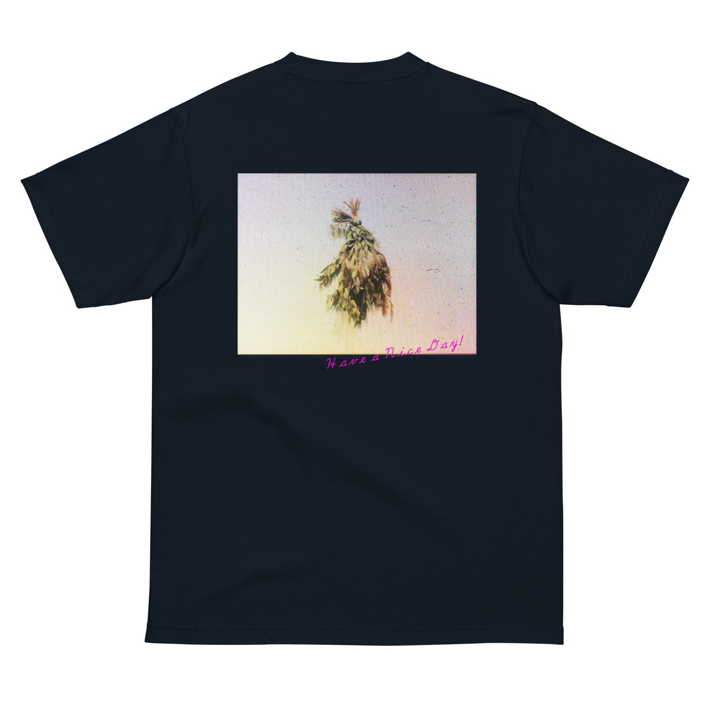 【バックプリント】Botanical photo Tシャツ