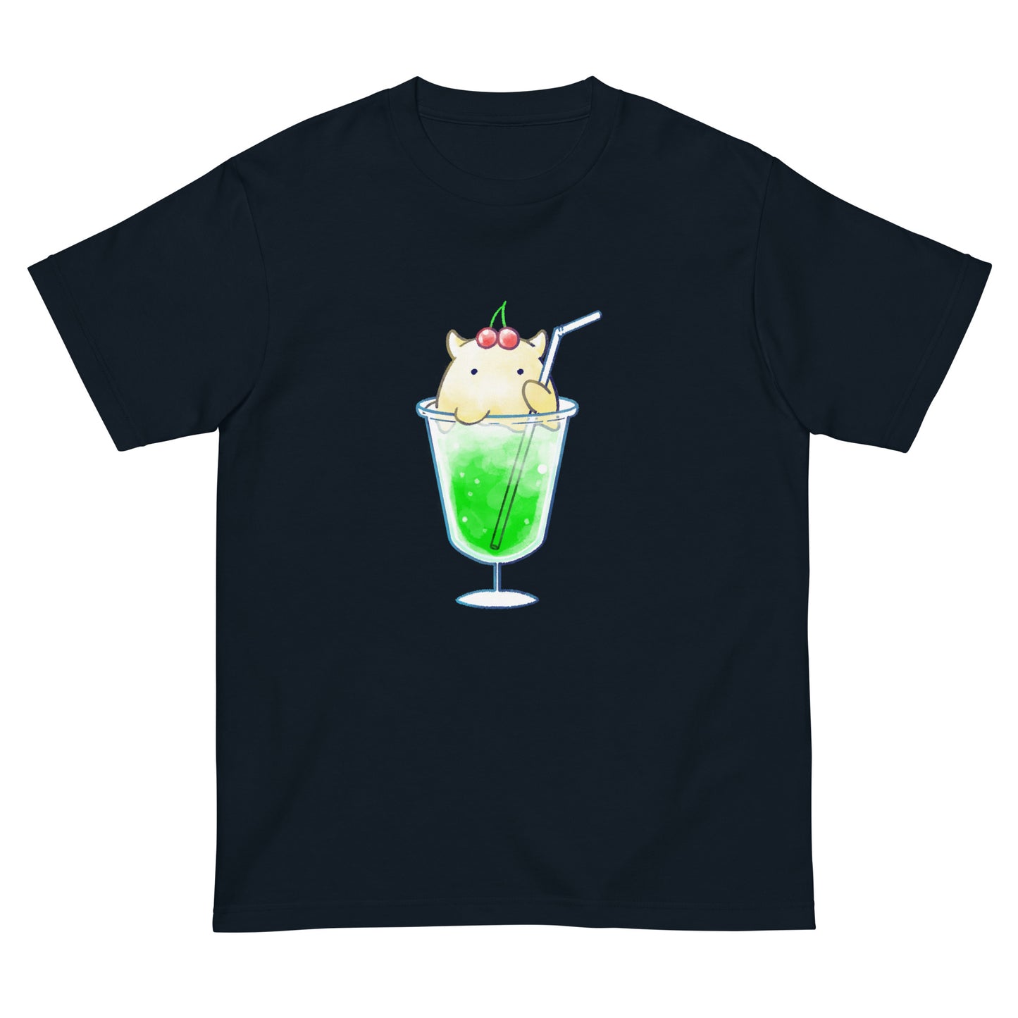 めんだこクリームソーダTシャツ
