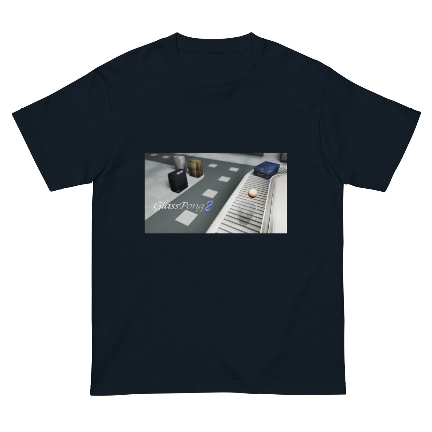 GlassPong2 Airport T-shirts