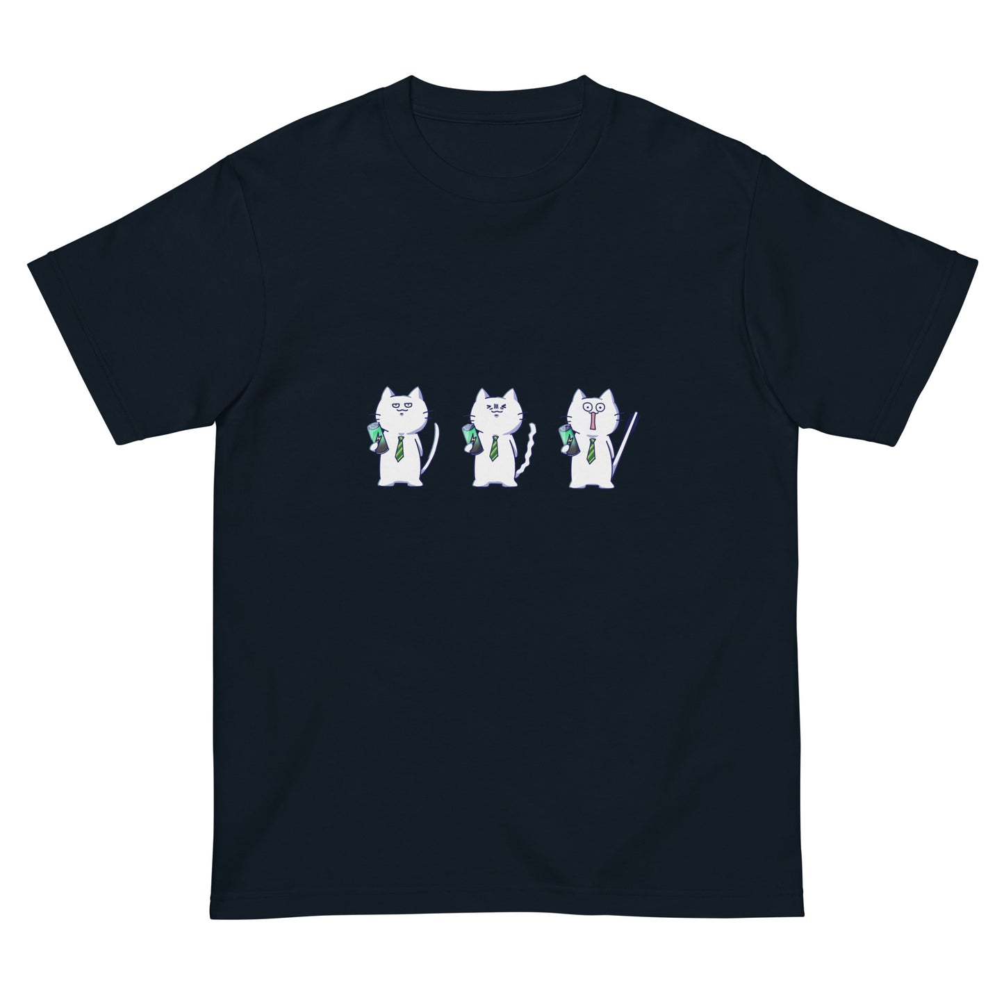 激務猫3連Tシャツ