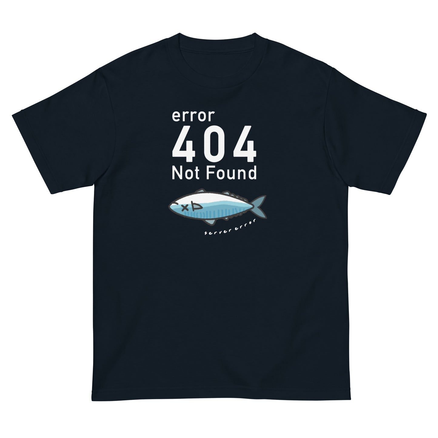 404 Not found 鯖こみ Tシャツ
