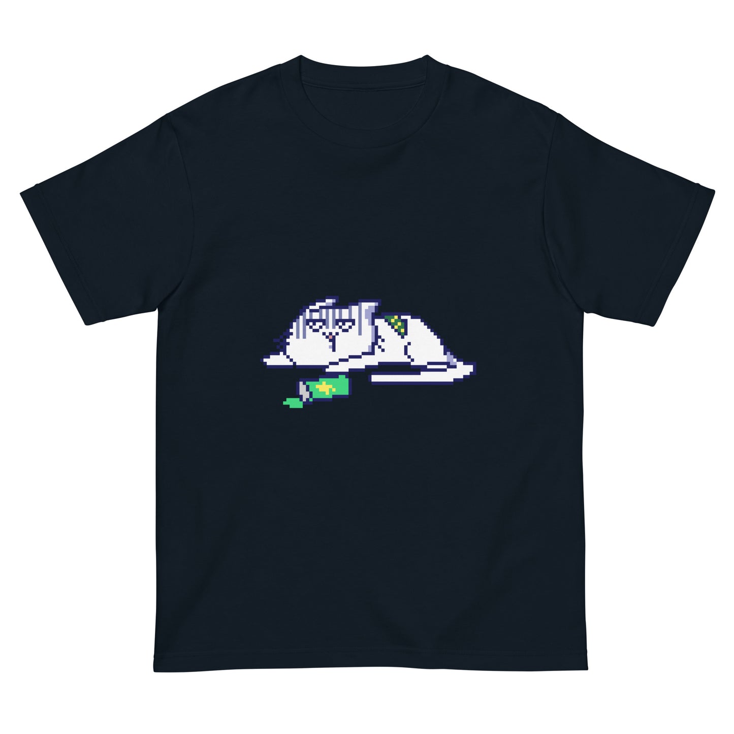 ゲーミング激務猫 (ダウン中) Tシャツ