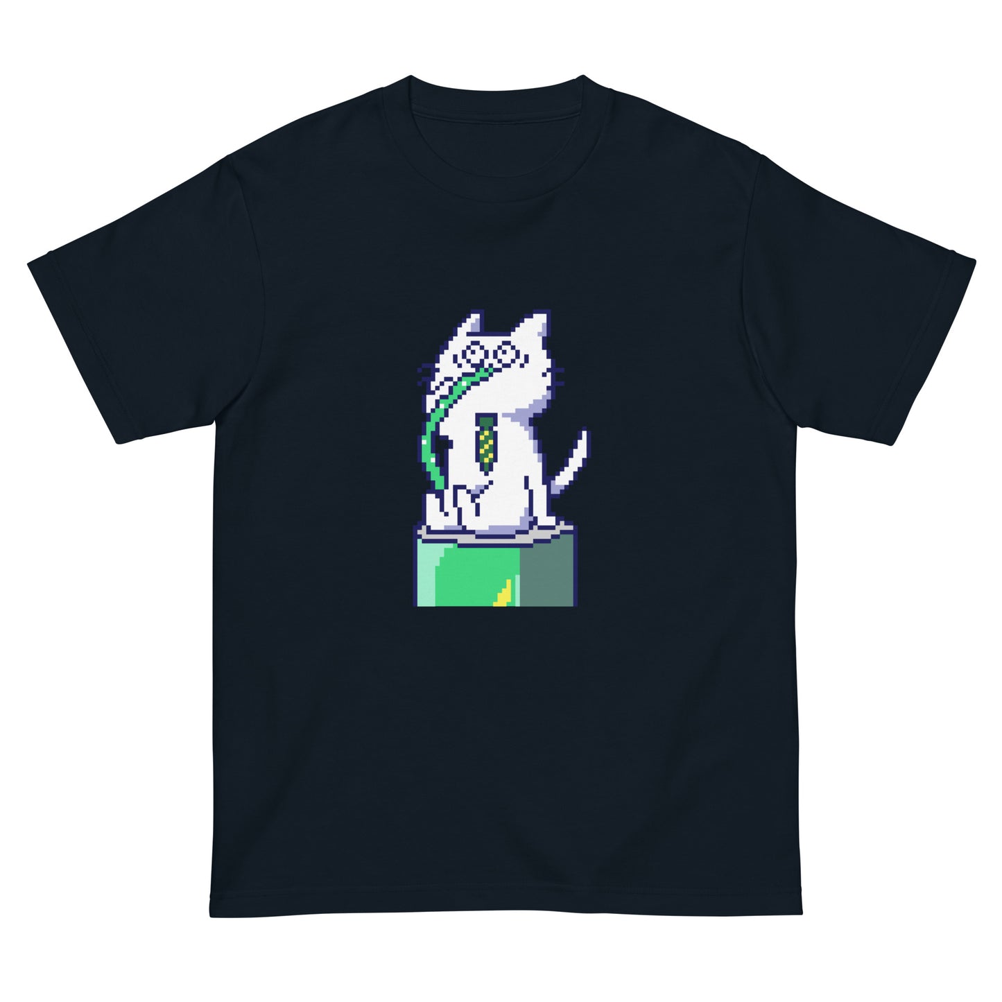 ゲーミング激務猫(直飲み)Tシャツ