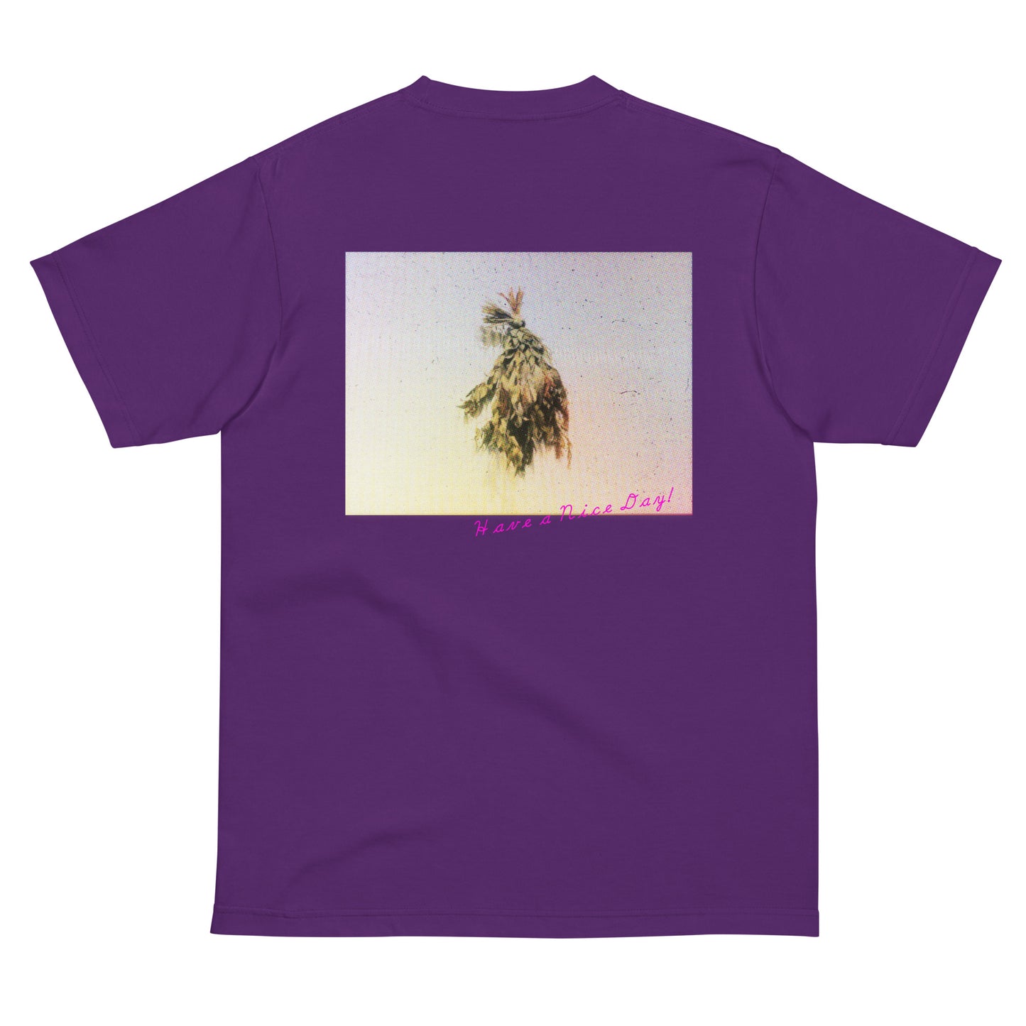 【バックプリント】Botanical photo Tシャツ