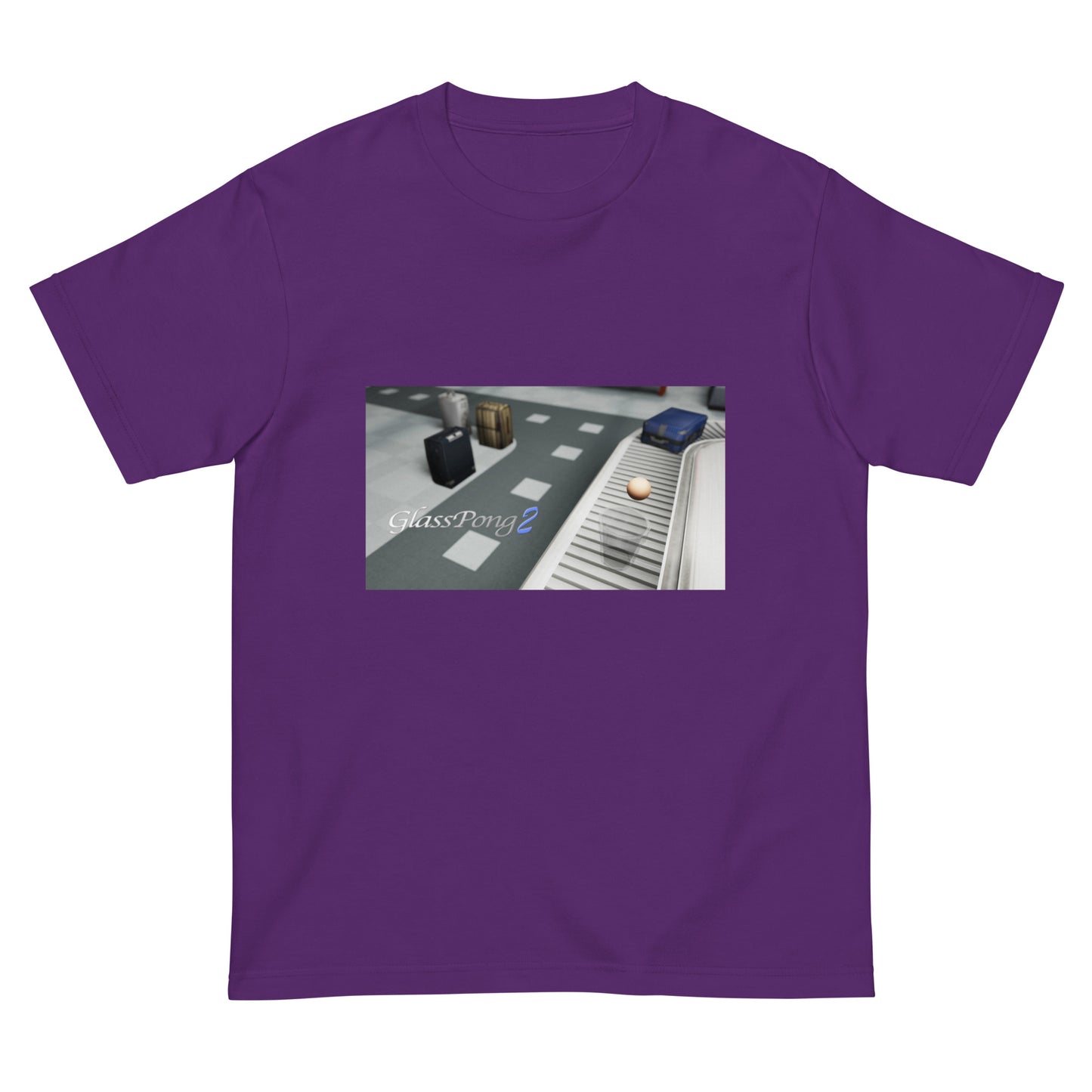 GlassPong2 Airport T-shirts