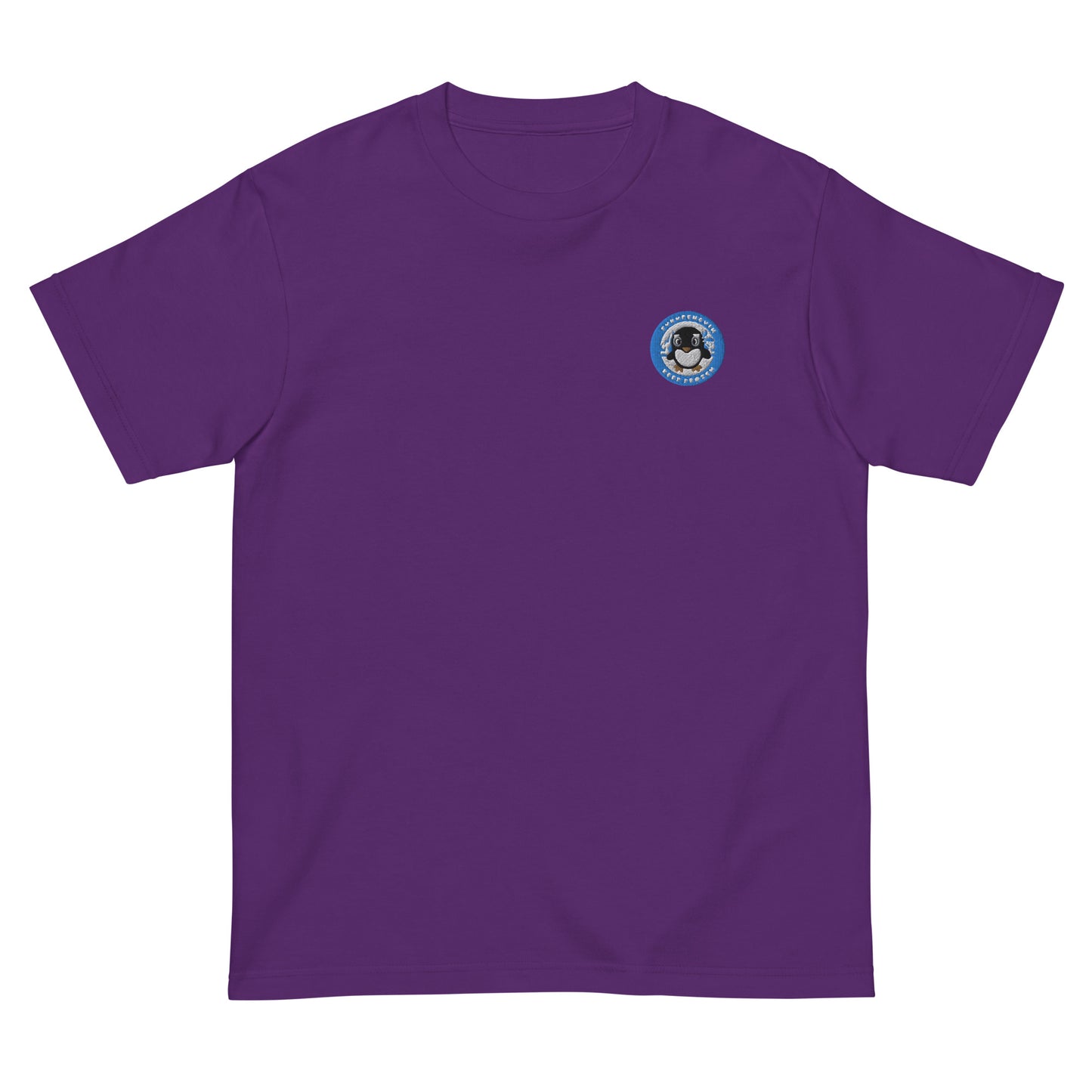ふくぺんぎん ワンポイントエンブレム 泣シリーズ半袖Tシャツ