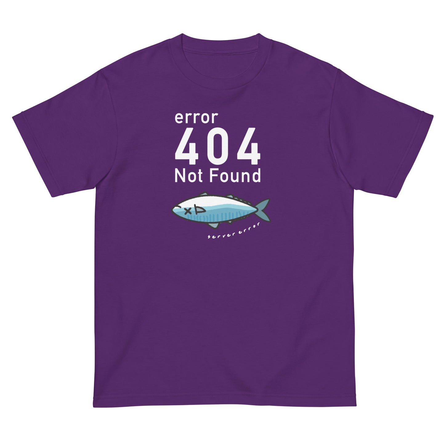 404 Not found 鯖こみ Tシャツ