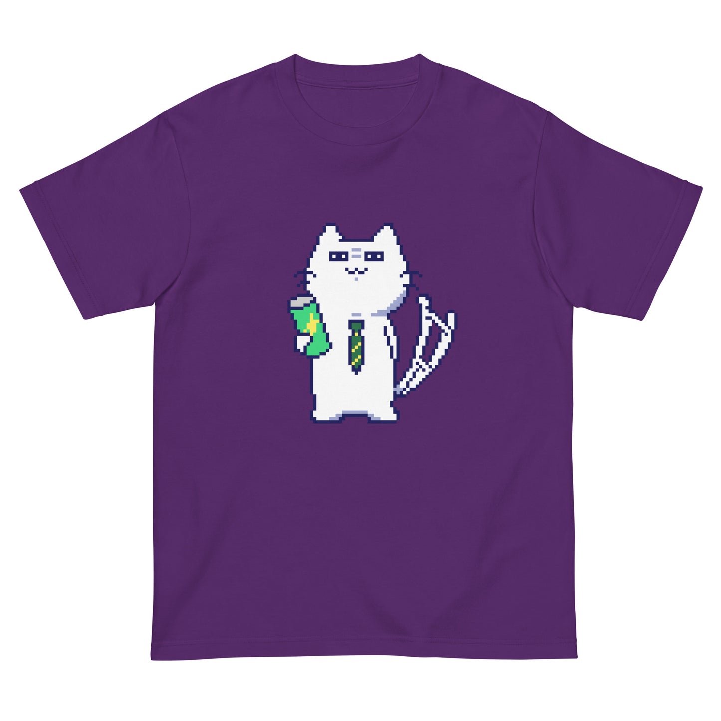 ゲーミング激務猫(不機嫌) Tシャツ