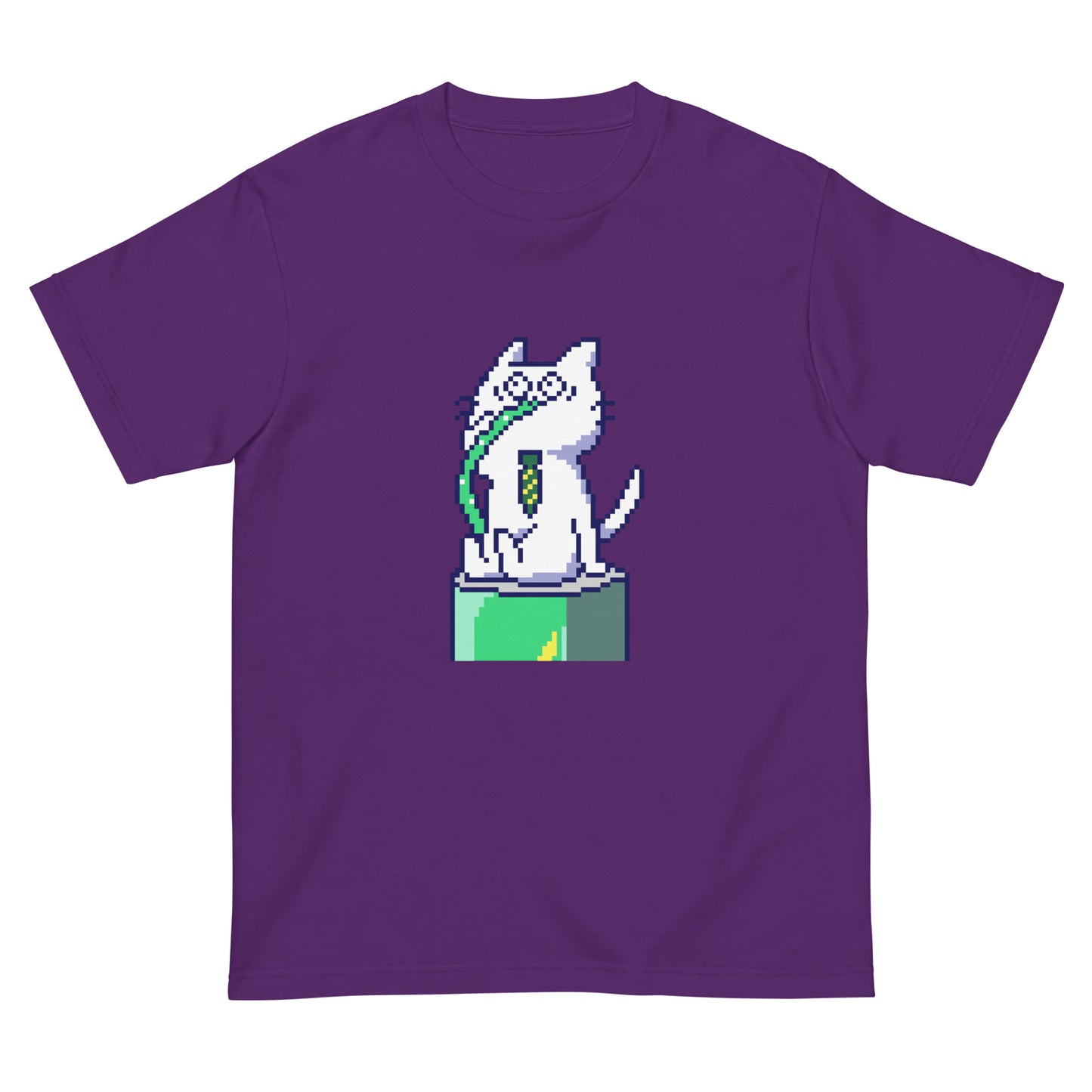 ゲーミング激務猫(直飲み)Tシャツ