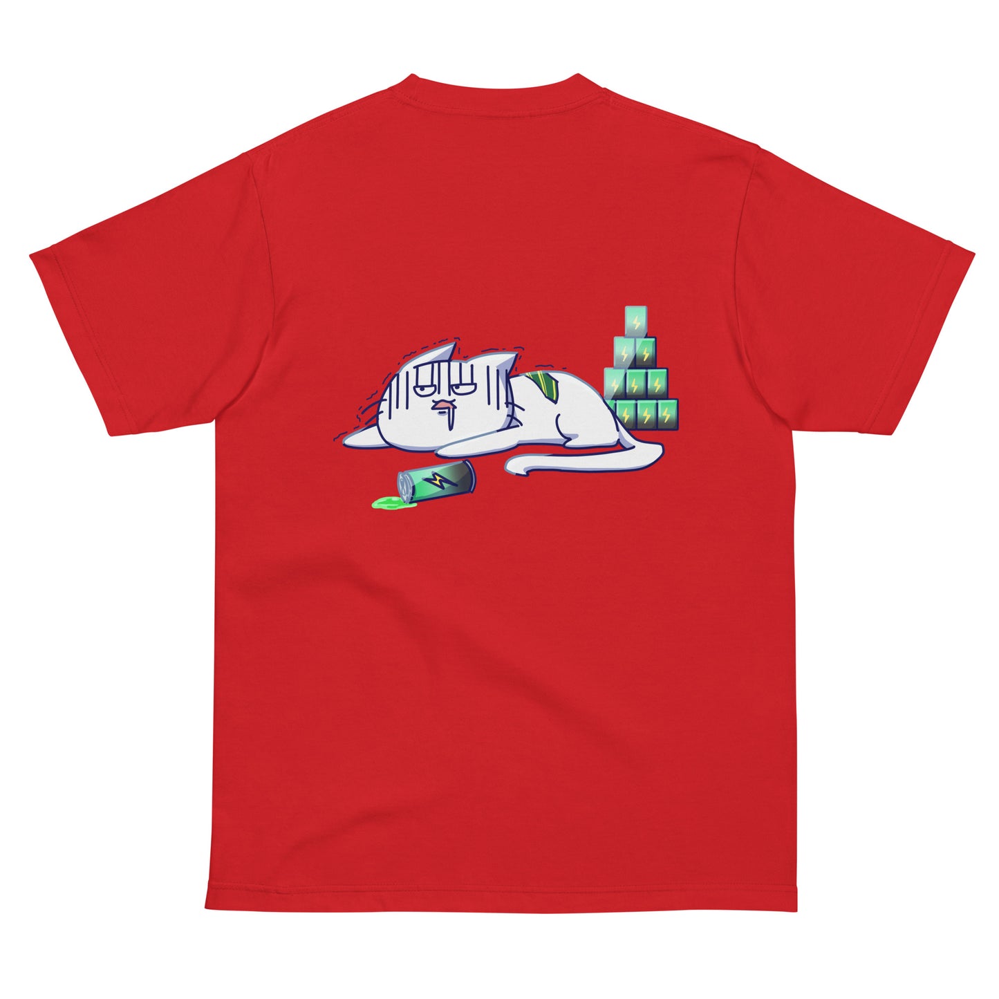 激務猫×こっつん商店Tシャツ