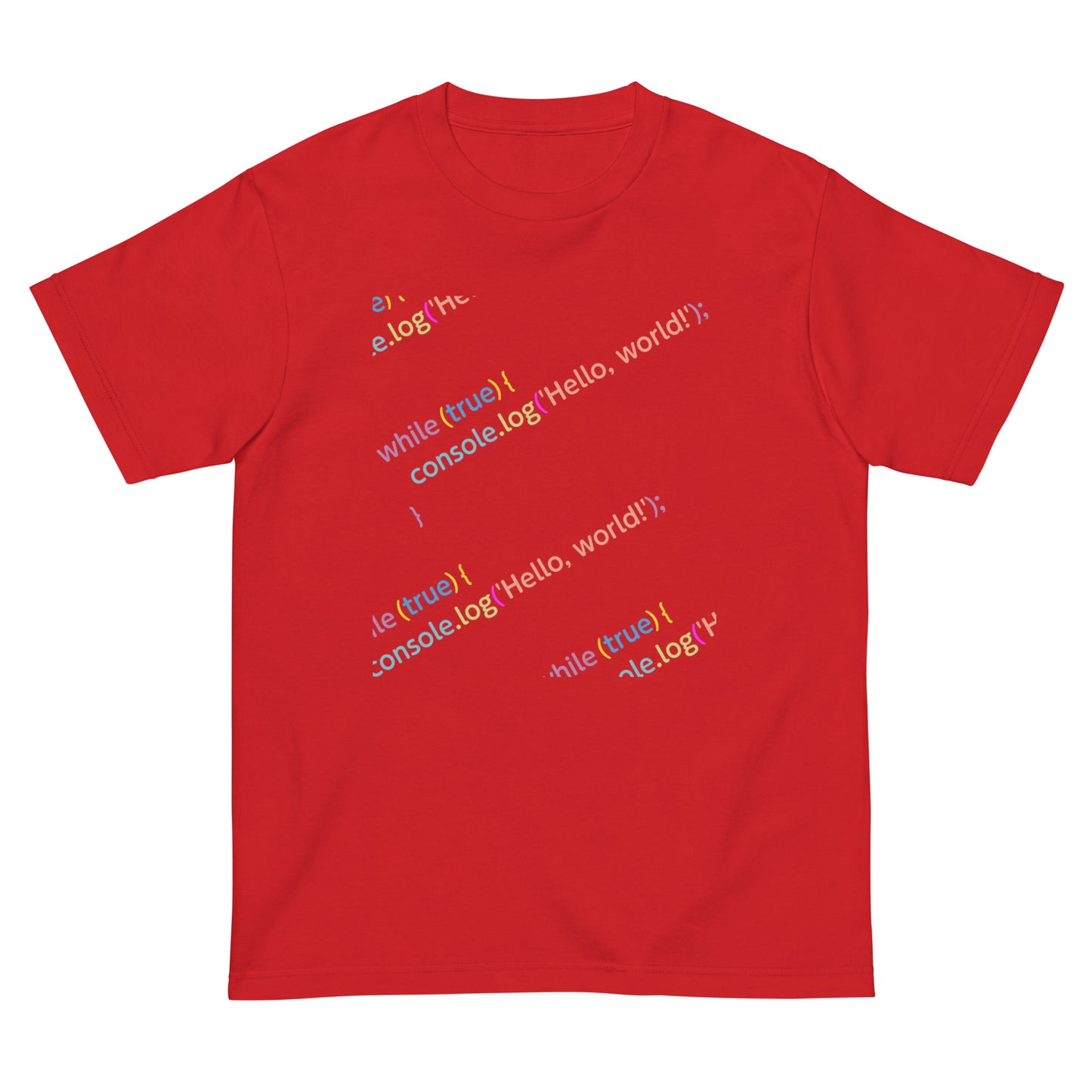 何故かブラウザが固まったTシャツ。