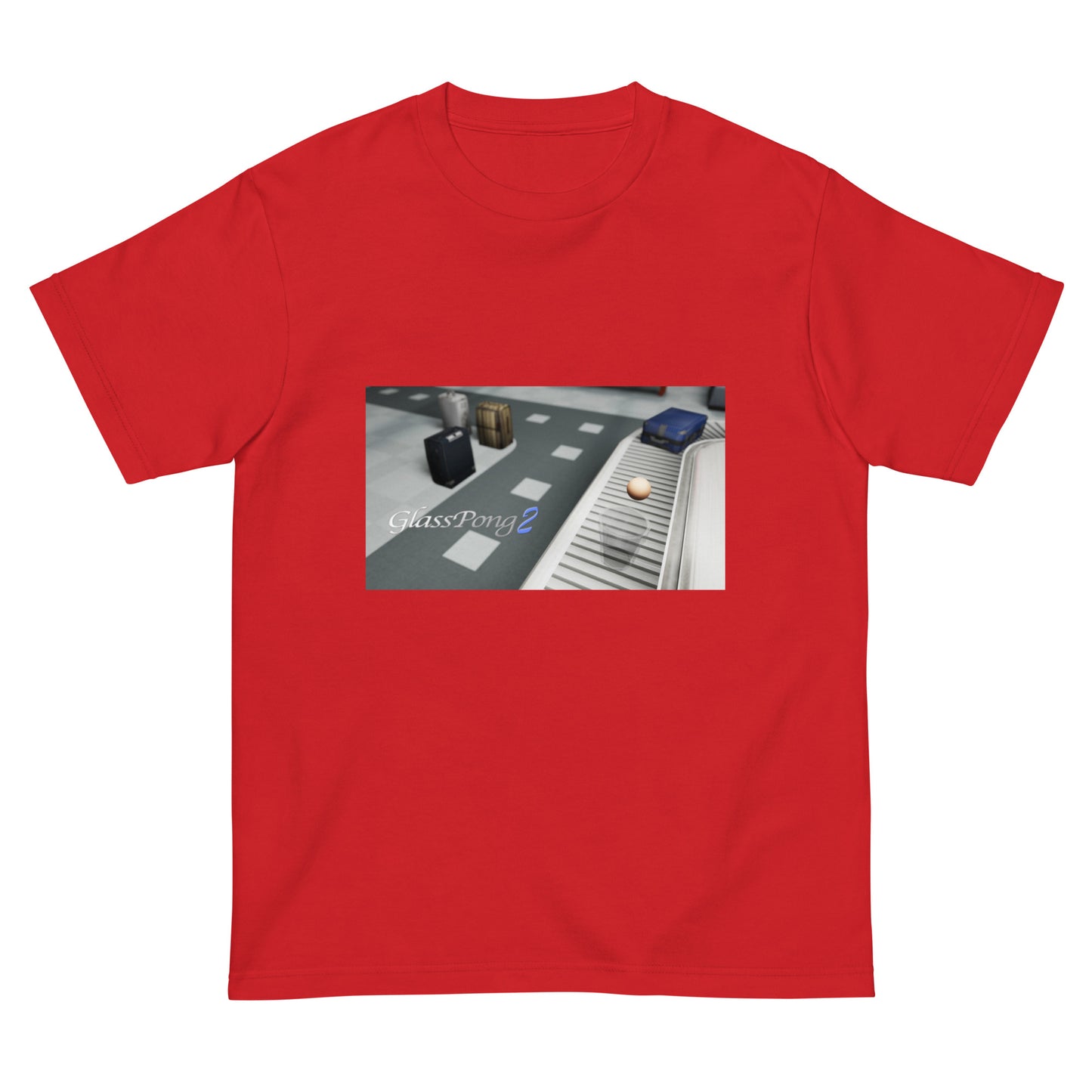 GlassPong2 Airport T-shirts