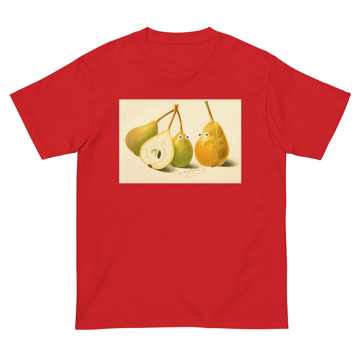 ラフランス(洋梨) 半袖Tシャツ