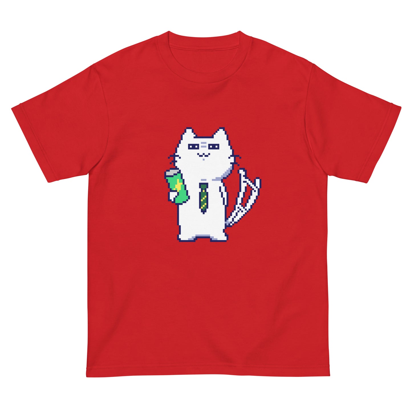 ゲーミング激務猫(不機嫌) Tシャツ