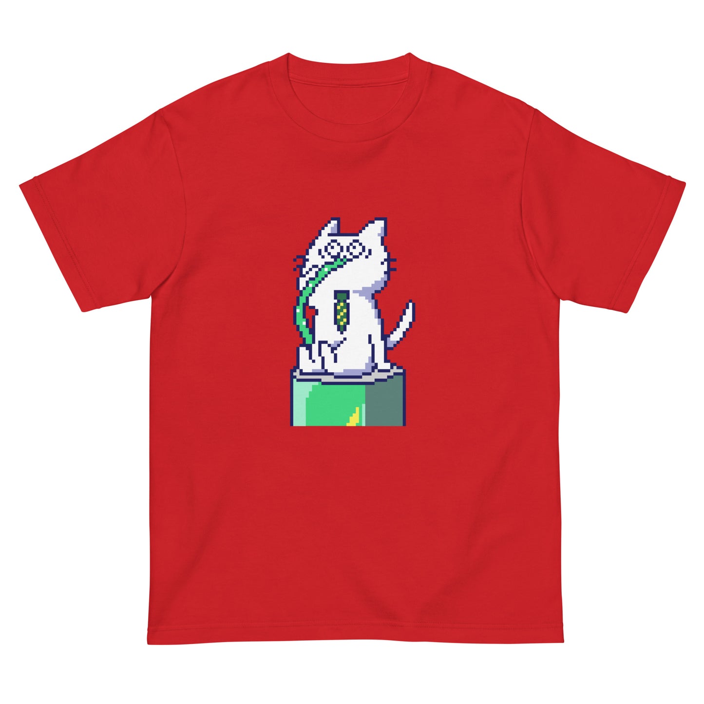 ゲーミング激務猫(直飲み)Tシャツ