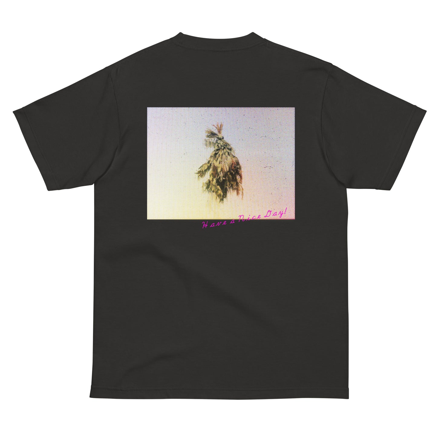 【バックプリント】Botanical photo Tシャツ