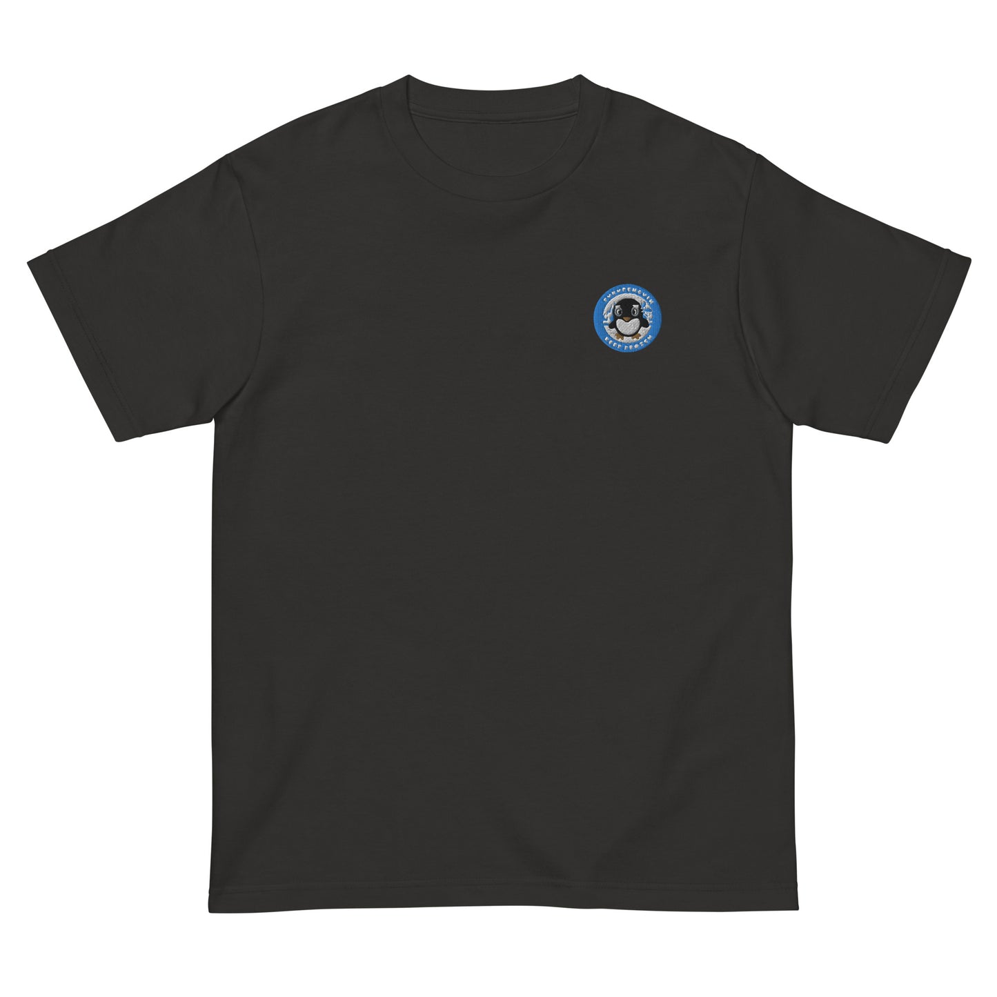 ふくぺんぎん ワンポイントエンブレム 泣シリーズ半袖Tシャツ