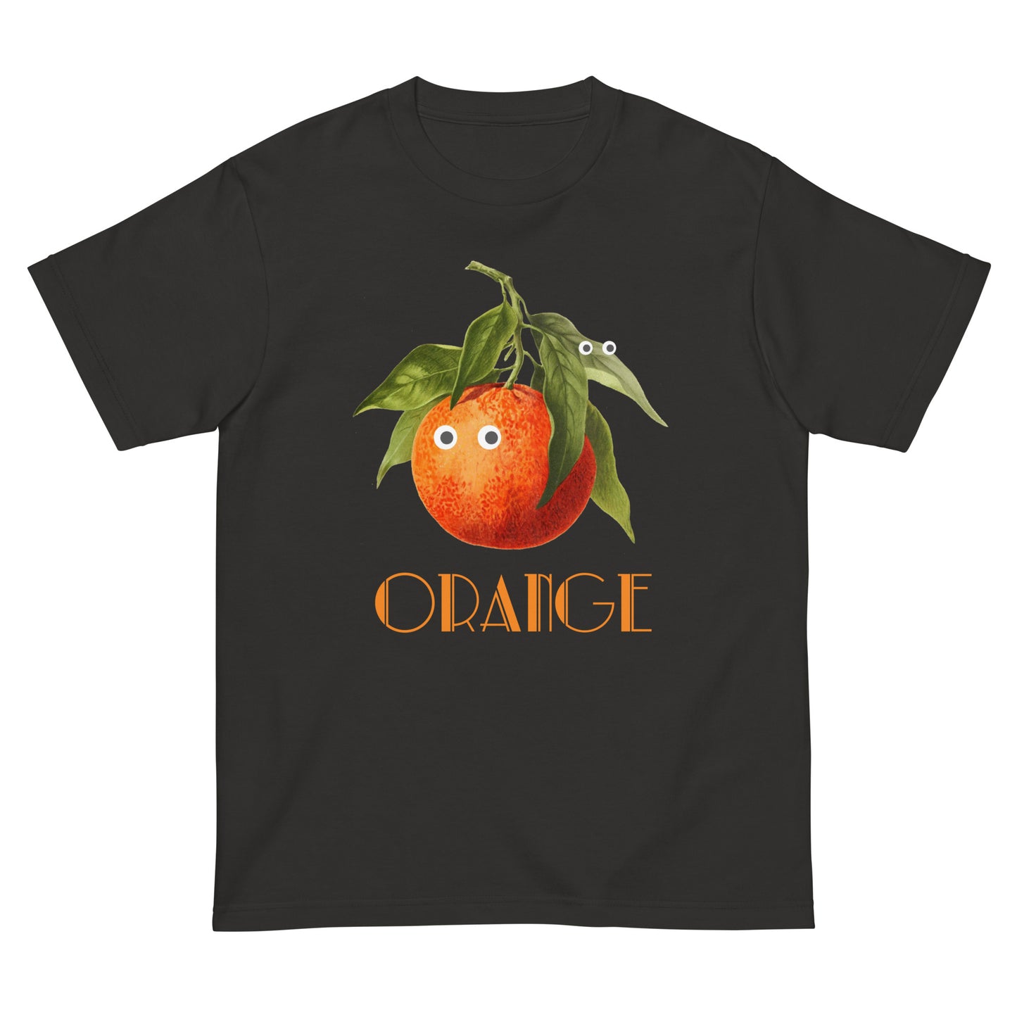 オレンジ 半袖Tシャツ