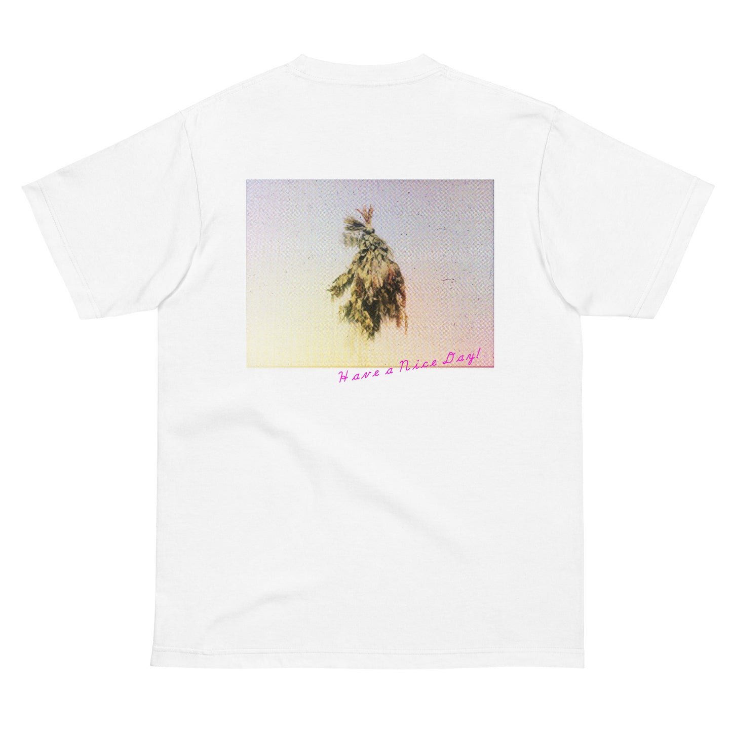 【バックプリント】Botanical photo Tシャツ