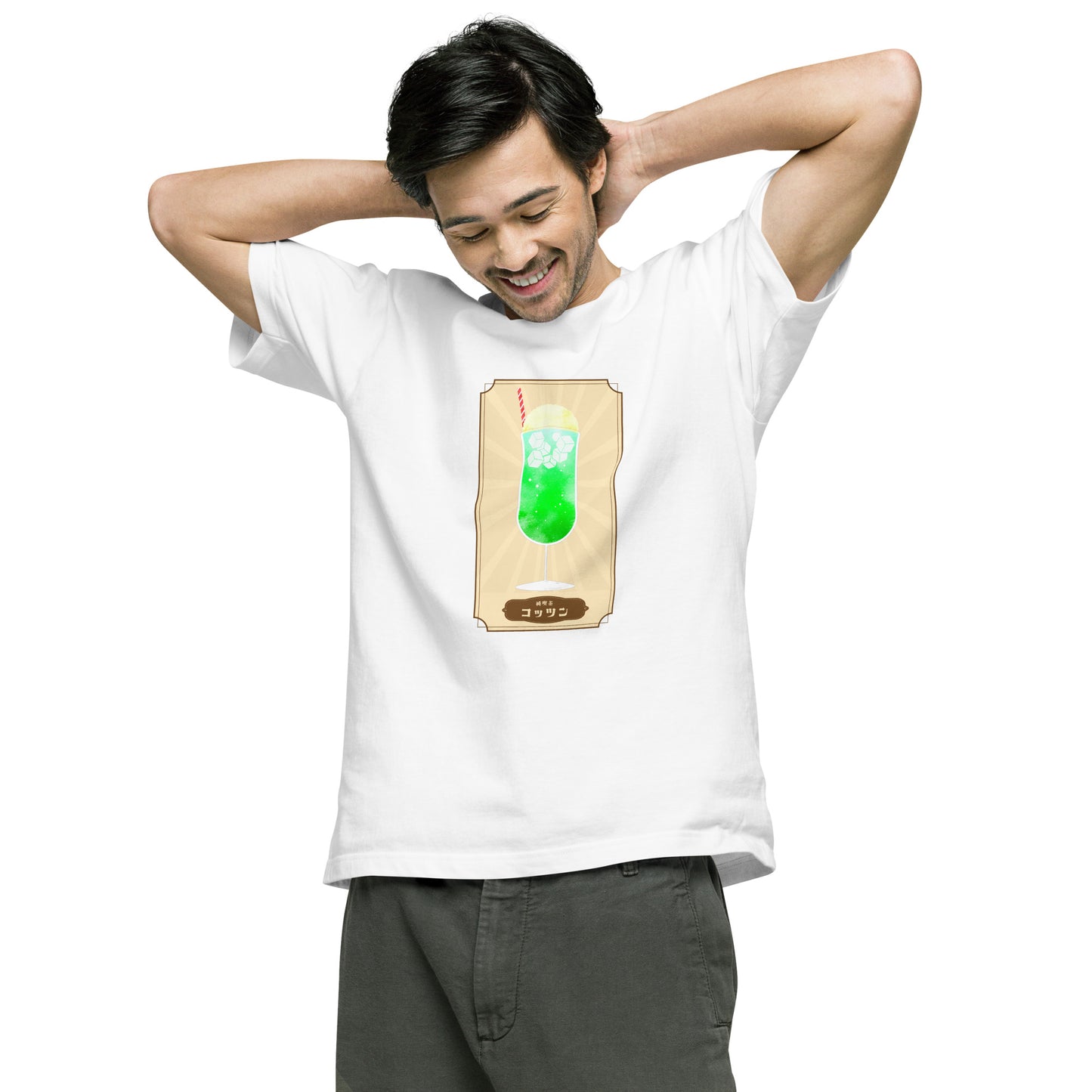 レトロクリームソーダTシャツ