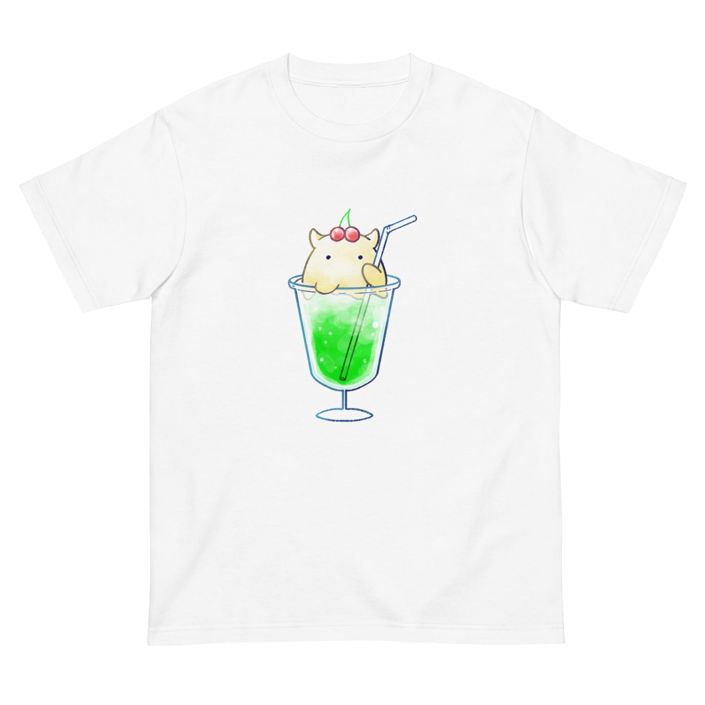 めんだこクリームソーダTシャツ
