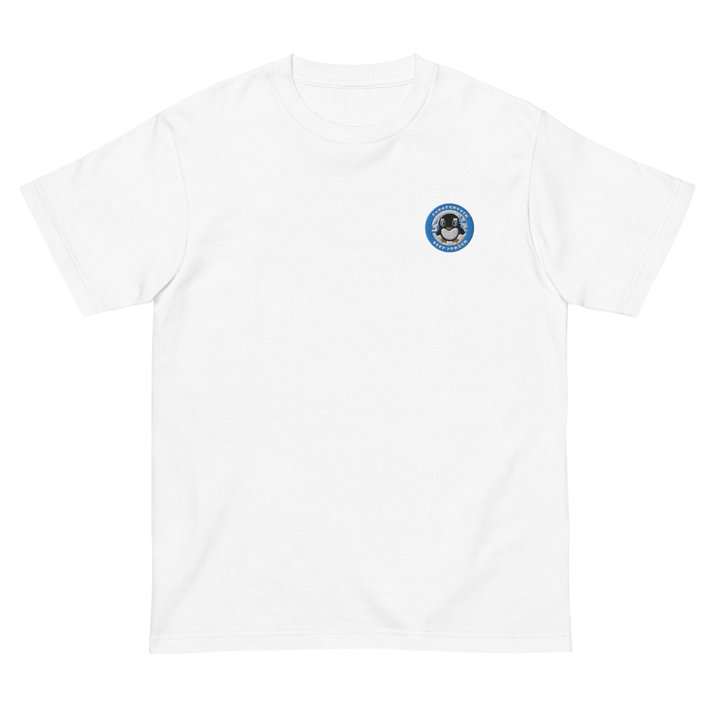 ふくぺんぎん ワンポイントエンブレム 泣シリーズ半袖Tシャツ